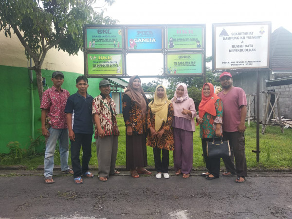 Menerima Kunjungan Survey Studi Banding dari Kampung KB Bodeh AmbarKetawang