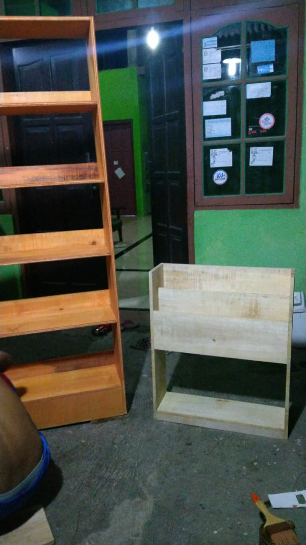 Monitor Perpustakaan Desa Sumberharjo - Penambahan Sarana dan Prasarana Perpustakaan Desa Sumberharjo