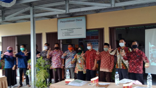 Perpustakaan Desa Sumberharjo Prambanan Sleman Visitasi Juri Lomba Pepustakaan Desa Tingkat DIY 2020