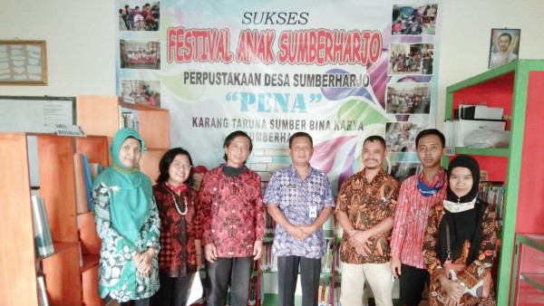 Perpustakaan Desa Sumberharjo Prambanan Sleman Visitasi Juri Lomba Pepustakaan Desa Tingkat DIY 2020