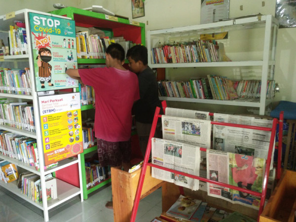 Monitor Kegiatan Perpustakaan Desa Sumberharjo