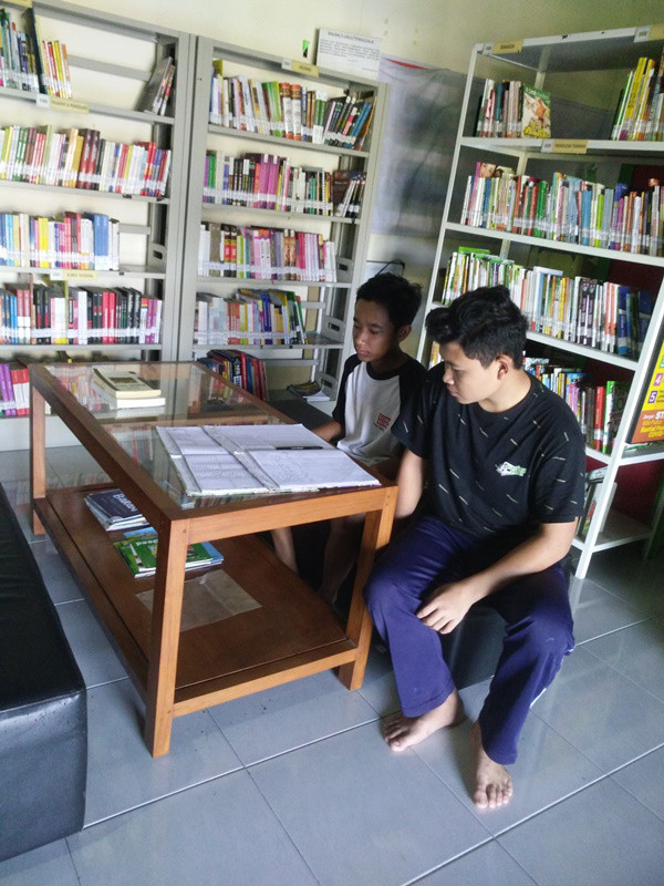 Monitor Kegiatan Perpustakaan Desa Sumberharjo