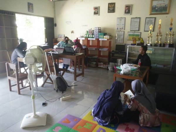 Monitor Kegiatan Perpustakaan Desa Sumberharjo_Kunjungan Pemustaka