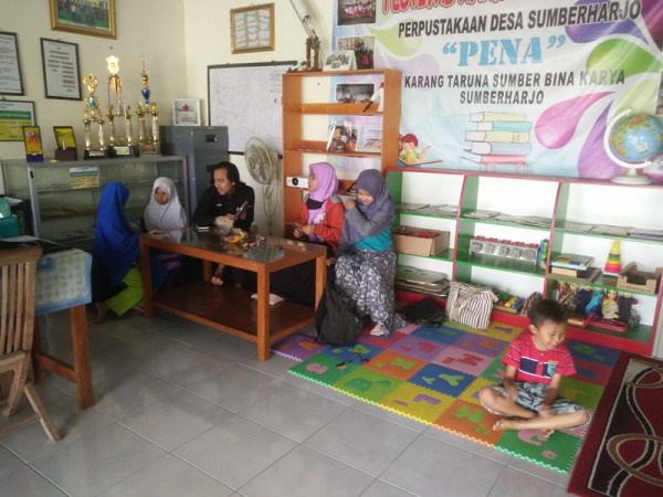 Monitor Kegiatan Perpustakaan Desa Sumberharjo_Kunjungan Pemustaka