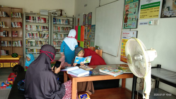 Kampung KB Sengir_Monitor Kegiatan Perpustakaan Desa Sumberharjo_Kunjungan Pemustaka