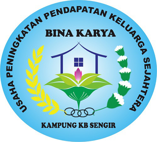 Kampung KB Sengir_UPPKS Bina Karya_Pembuatan Desain Logo UPPKS Bina Karya 