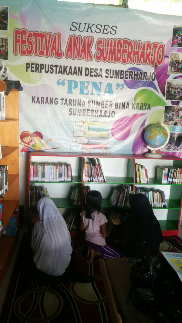 Kampung KB Sengir_Monitor Kegiatan Perpustakaan Desa Sumberharjo_Kunjungan Pemustaka