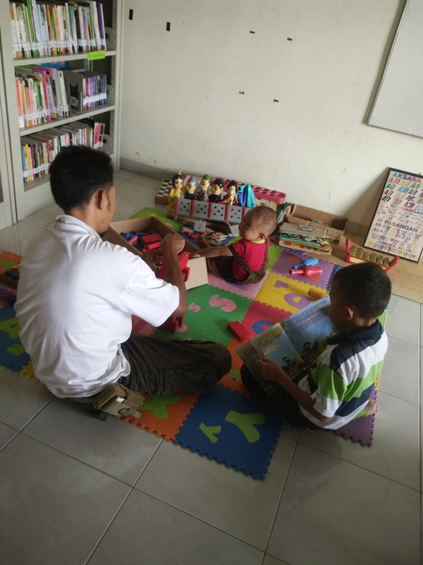 Kampung KB Sengir_Monitor Kegiatan Perpustakaan Desa Sumberharjo_Kunjungan Pemustaka