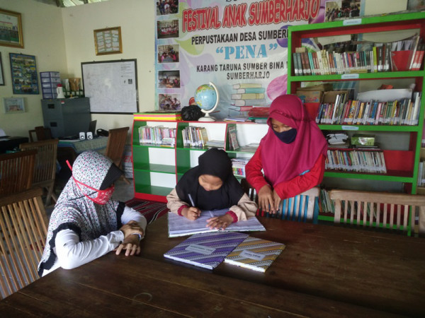 Kampung KB Sengir_Monitor Kegiatan Perpustakaan Desa Sumberharjo_Kunjungan Pemustaka