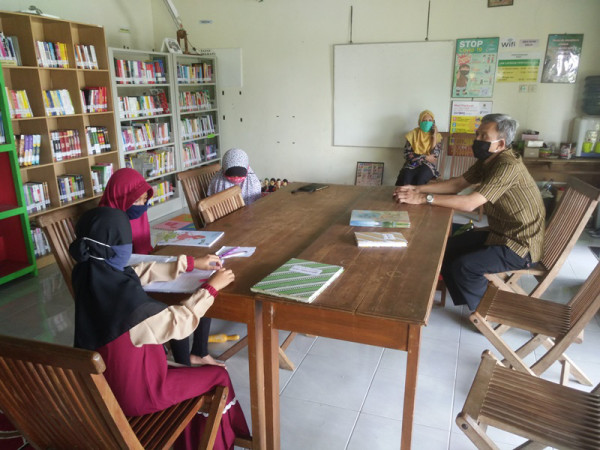 Kampung KB Sengir_Monitor Kegiatan Perpustakaan Desa Sumberharjo_Pemerintah Kecamatan Prambanan Sleman_Koordinasi Persiapan Lomba Perpustakaan Desa Tingkat  DIY 2020