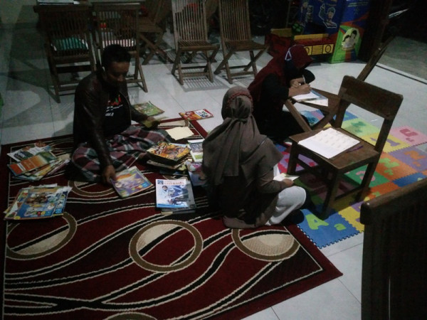 Kampung KB Sengir_Monitor Kegiatan Perpustakaan Desa Sumberharjo_Persiapan Lomba Perpustakaan Desa Tingkat DI Yogyakarta 2020_Melengkapi Instrumen Lomba