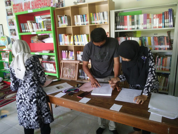 Kampung KB Sengir_Perpustakaan Desa Sumberharjo_Dinas Perpustakaan dan Kearsipan Kab.Sleman_Persiapan Lomba Perpustakaan Desa DIY 2020_Melengkapi Instrumen Lomba