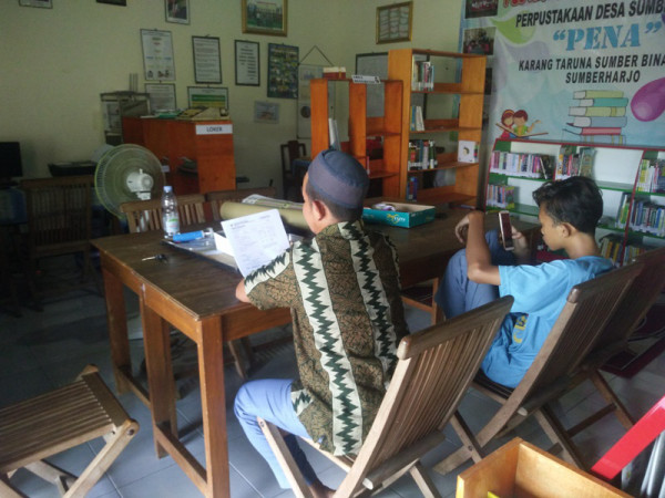 Kampung KB Sengir_Monitor Kegiatan Perpustakaan Desa Sumberharjo_Kunjungan Pemustaka