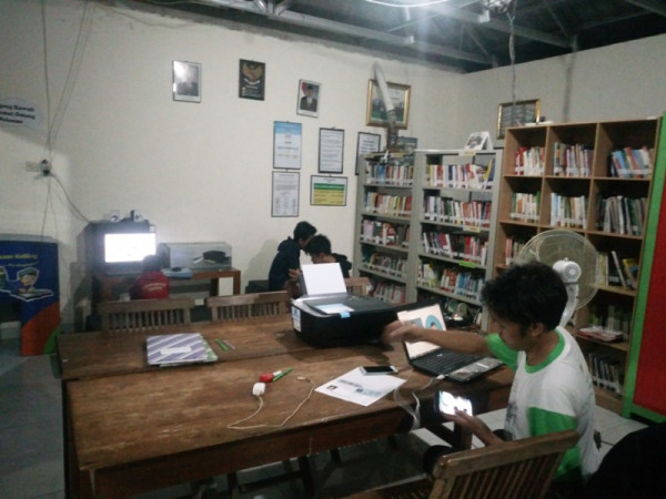 Kampung KB Sengir_Monitor Kegiatan Perpustakaan Desa Sumberharjo_Kunjungan Pemustaka
