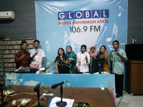 Kampung KB Sengir_BKKBN DIY_Talk Show di Stasiun Siaran Radio Global 106,9 FM Yogyakarta