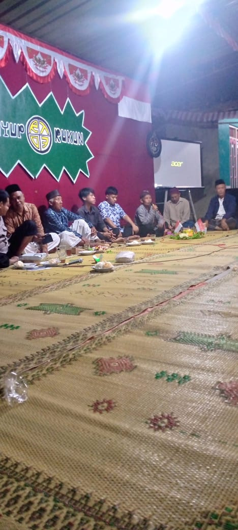 MALAM TIRAKATAN MEMPERINGATI HARI KEMERDEKAAN REPUBLIK INDONESIA KE-80 PADUKUHAN DINGINAN,