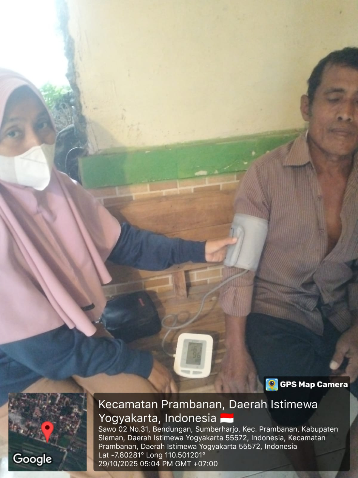 PEMANTAUAN PASIAN HT PUSKESMAS PADUKUHAN SAWO, SUMBERHARJO, PRAMBANAN, SLEMAN