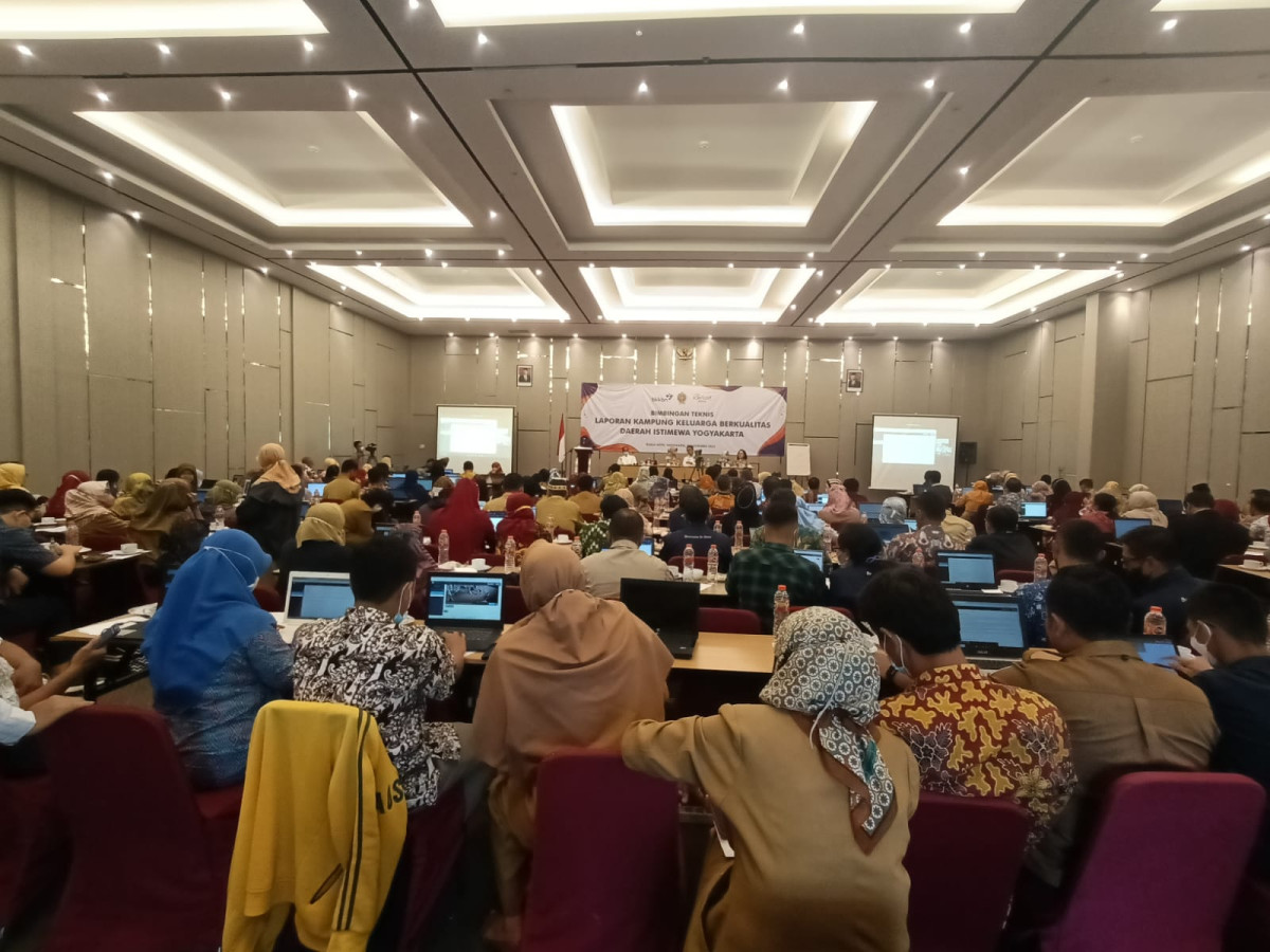 Bimbinganb Teknis Laporan Kampung Keluarga Berkualitas Daerah Istimewa Yogyakarta