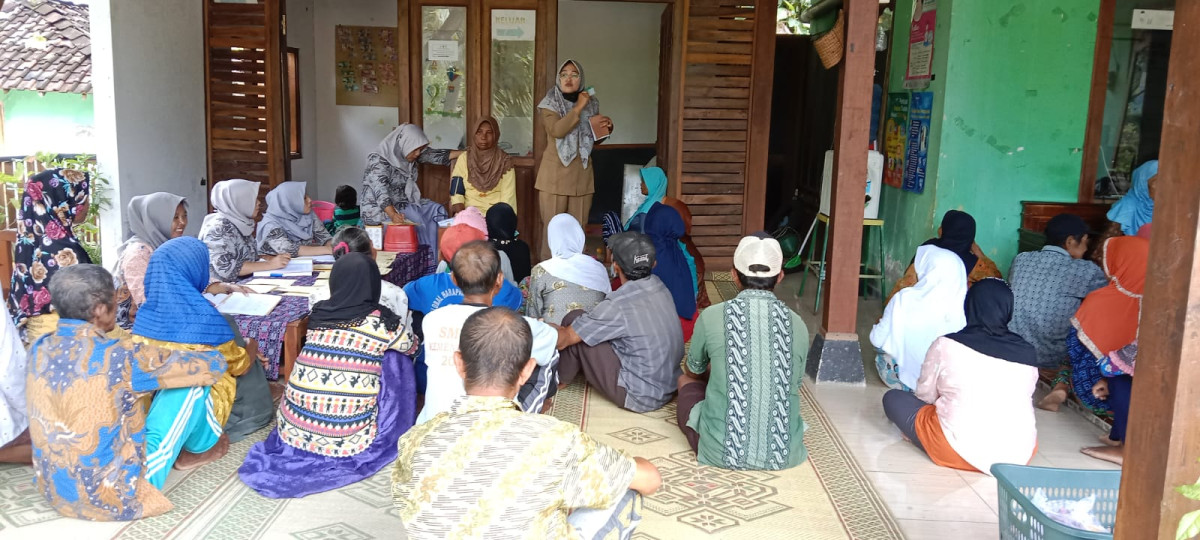 Posyandu Lansia Pepaya Padukuhan Kalinongko Lor