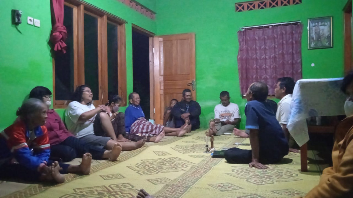Doa Bersama Umat Katholik Lingkungan Aloysius Dusun Jali