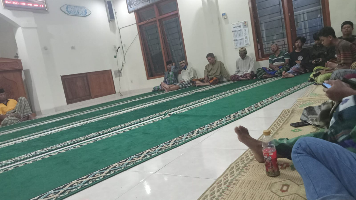 Rapat Menyongsong Bulan Suci Ramadhan Masjid Al Fatah Padukuhan Jontro