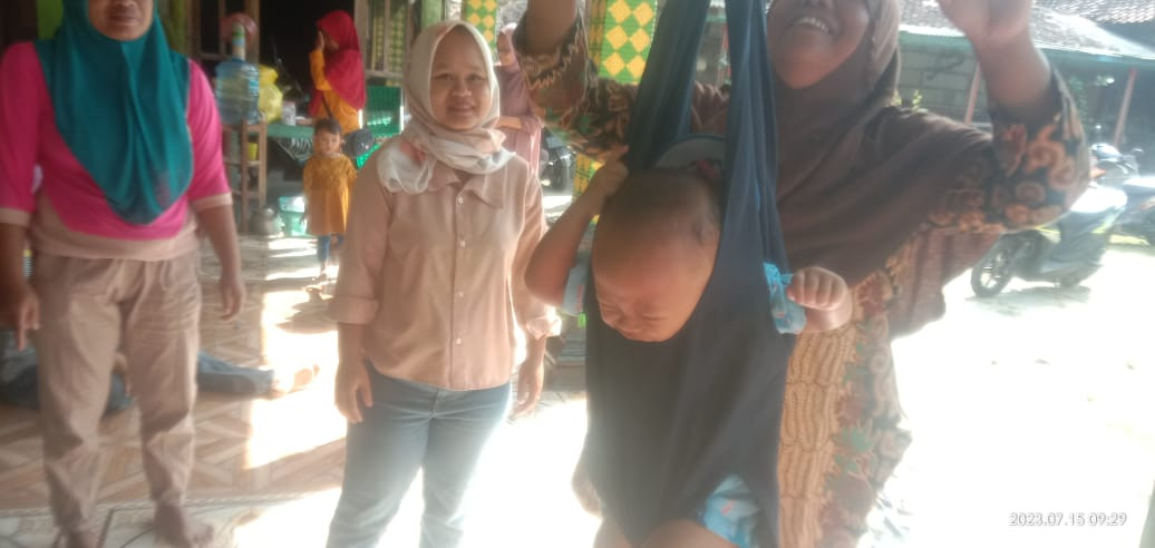 Posyandu balita Nanas Dusun Nawung