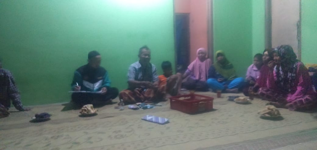 Pertemuan Anggota Kelompok Tani Dadap RW. 15 Padukuhan Kalinongko Lor
