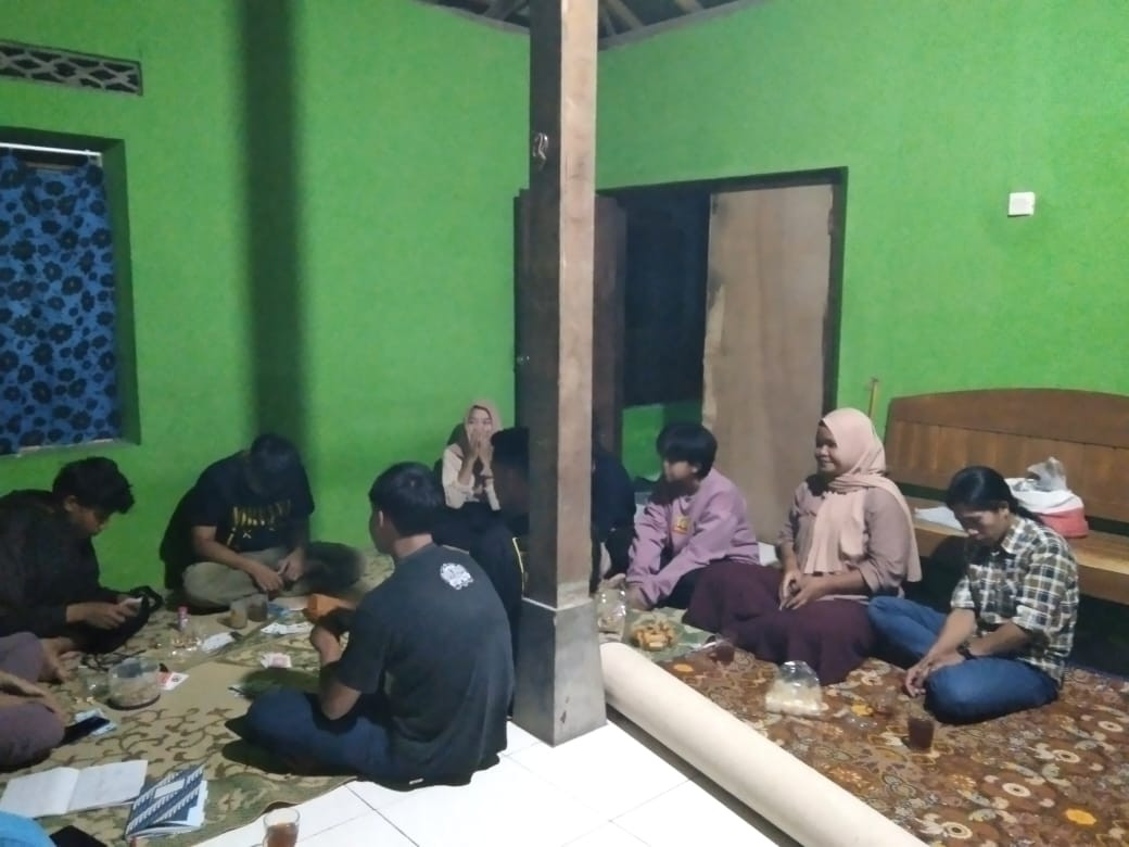 Pertemuan muda mudi Padukuhan jali