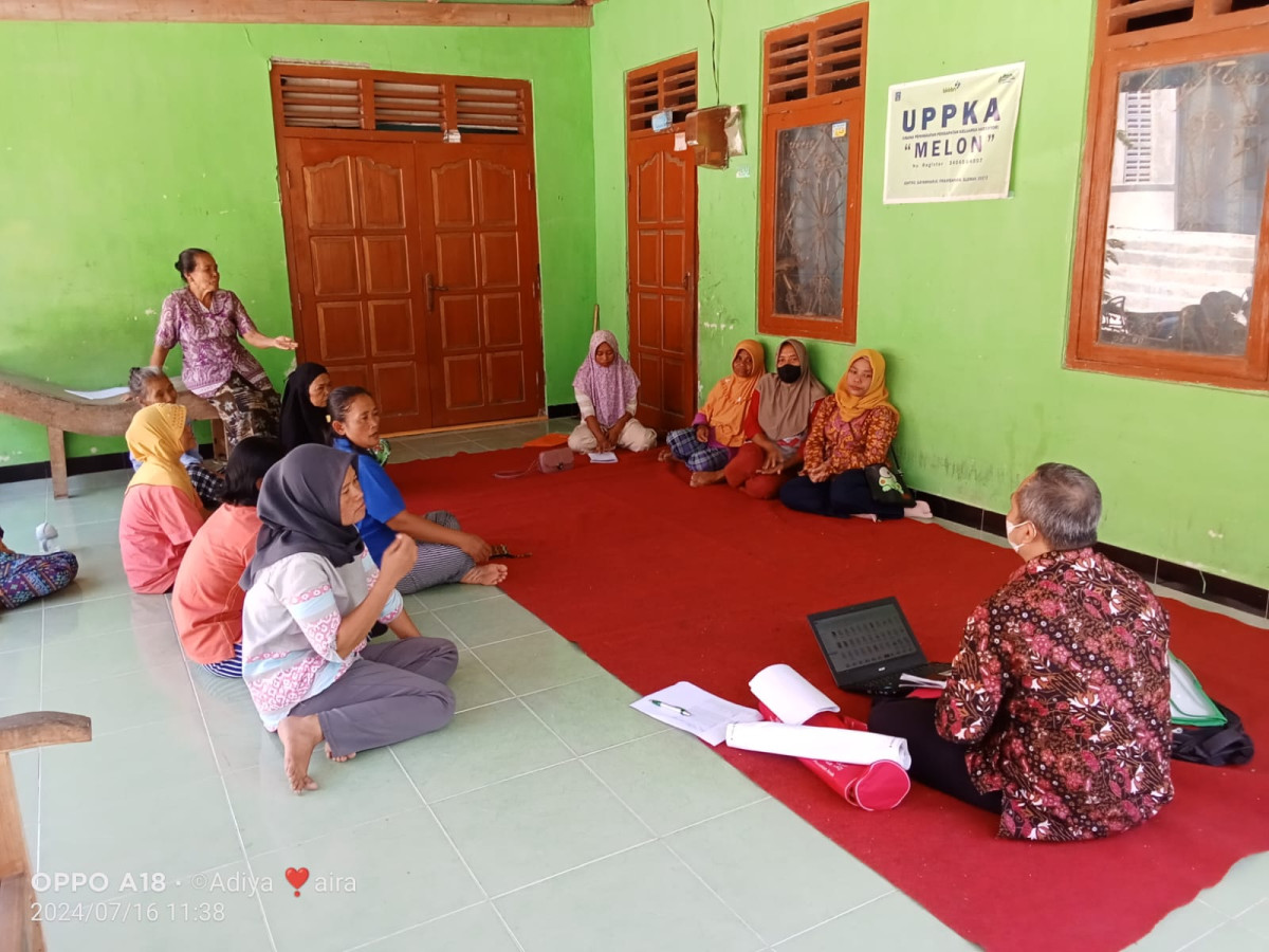 kegiatan pertemuan PKH padukuhan jontro