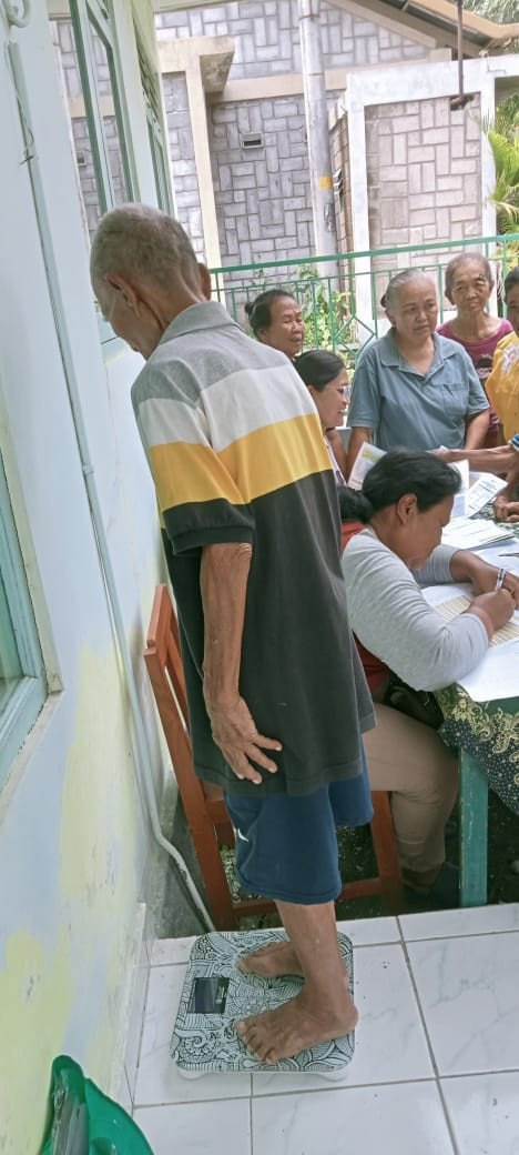 Posyandu lansia mangga Padukuhan jali