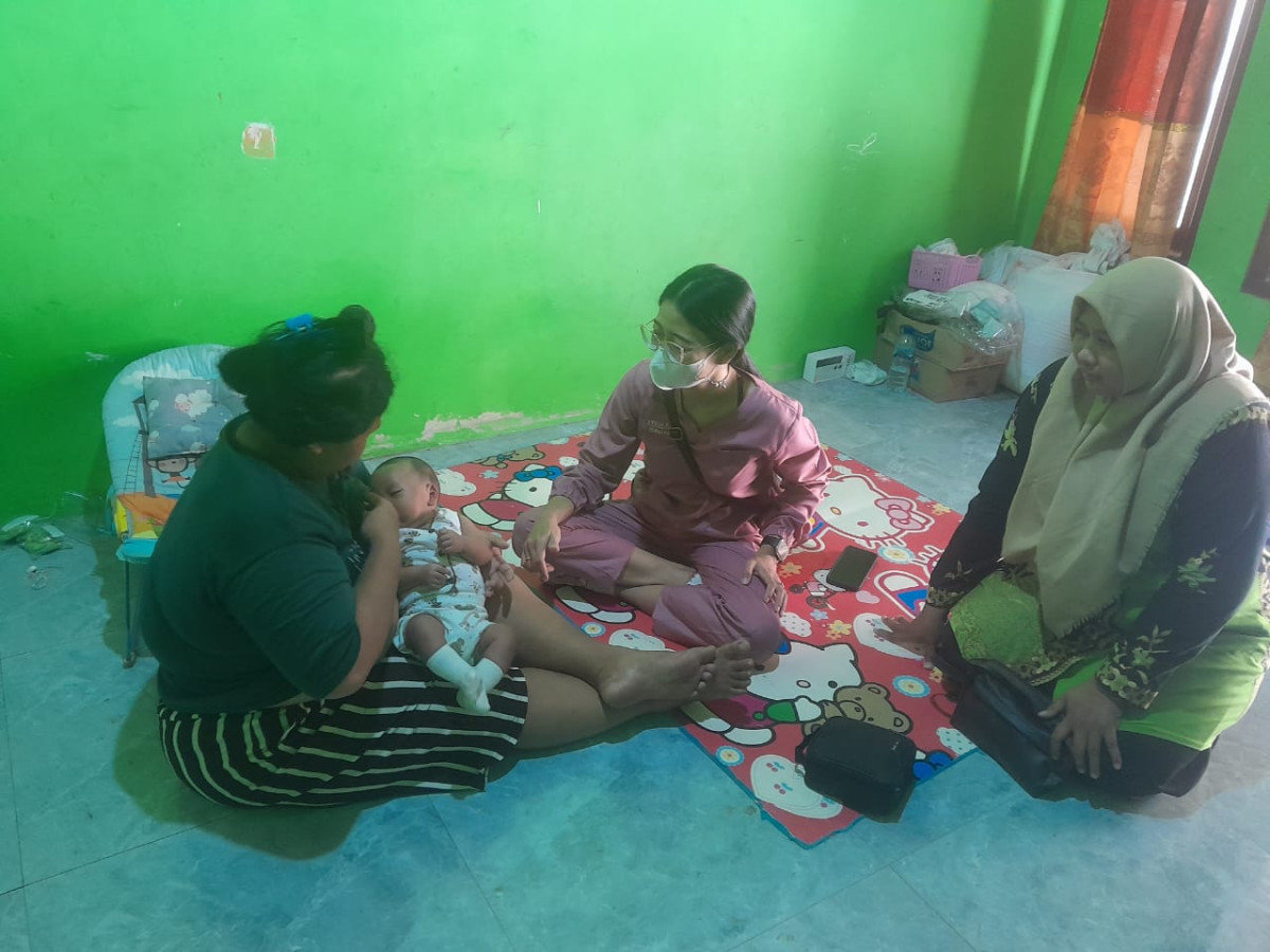 Kunjungan baduta dusun kalinongko kidul