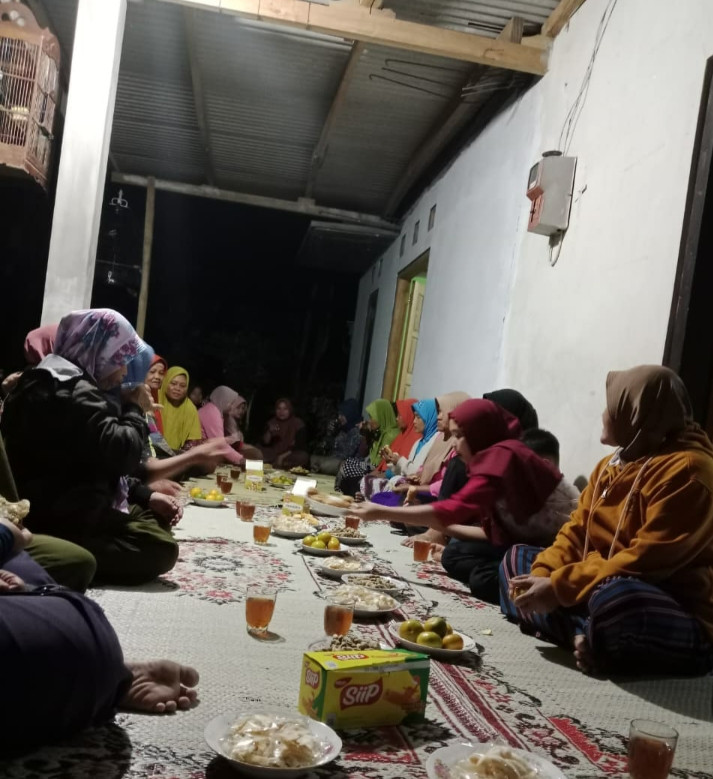 Kegiatan BKR Apel dusun Lemahbang