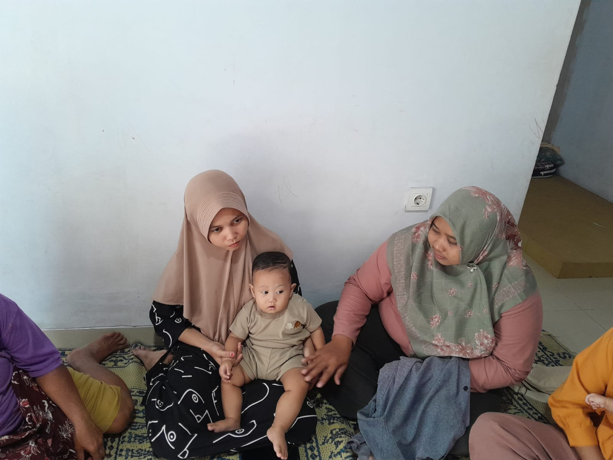 Kegiatan kunjungan baduta dusun kalinongko kidul