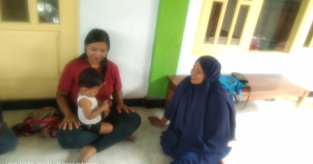 Kegiatan kunjungan balita dusun kalinongko kidul