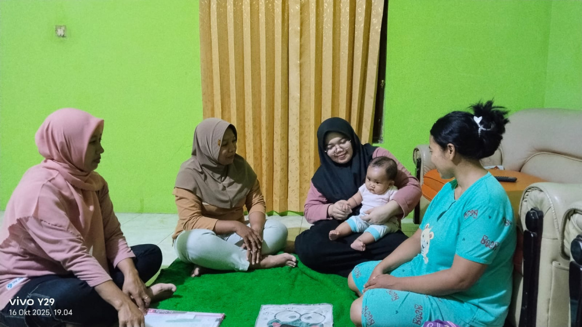 Kegiatan kunjungan baduta dusun Lemahbang