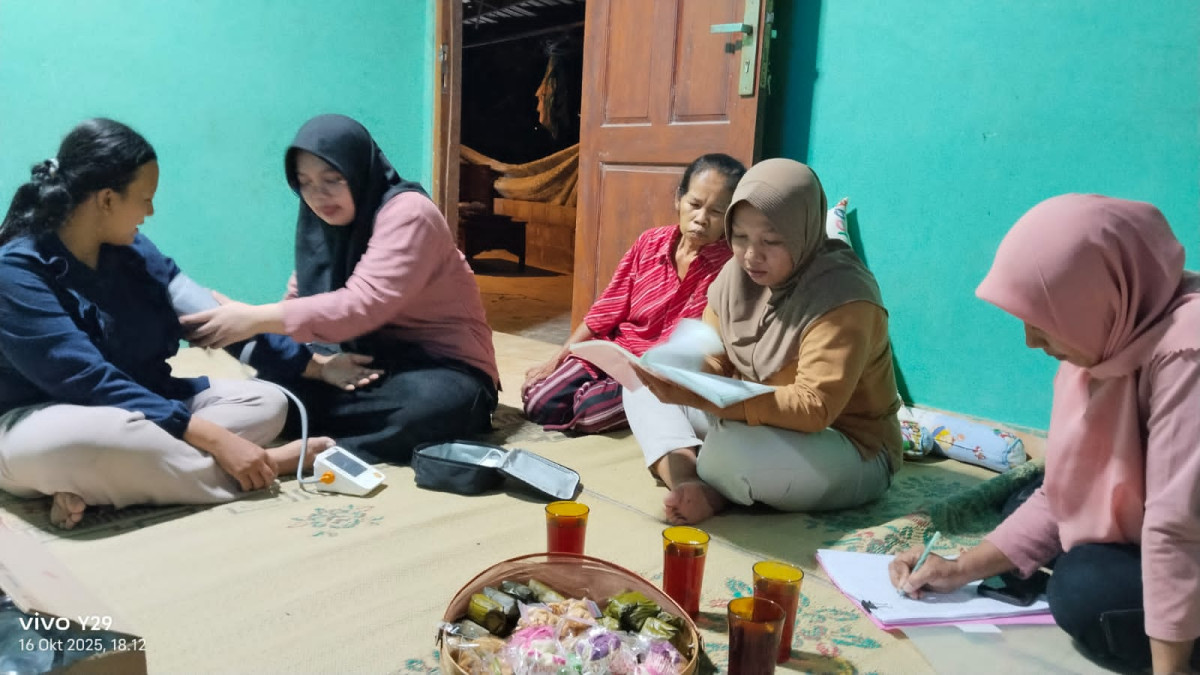 Kunjungan ibu nifas dusun Lemahbang