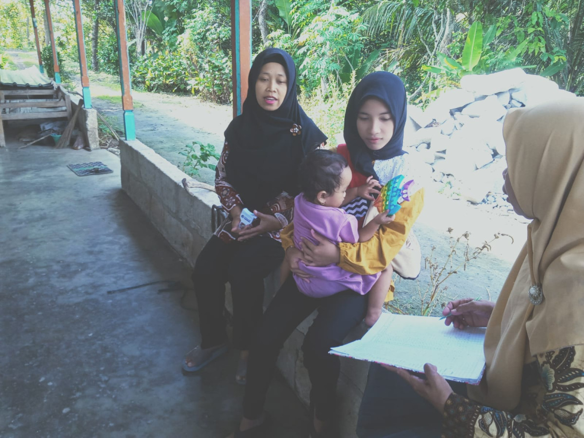 kegiatan pendampingan balita padukuhan nawung