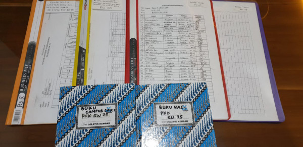 Buku administrasi pkk rw 25