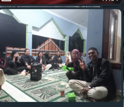 Pengajian perpisahan KKN