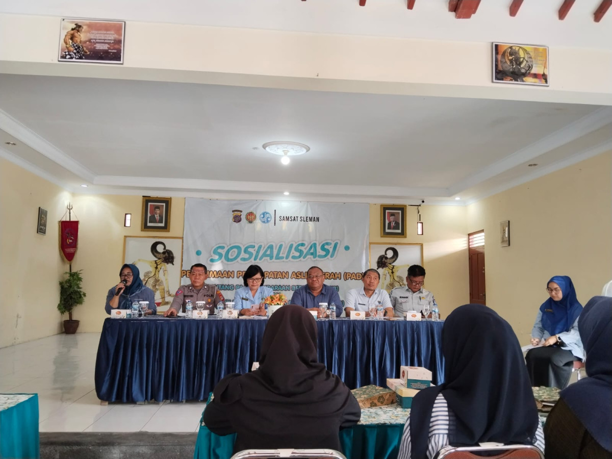 Sosialisasi Pendapatan Asli Daerah dari Samsat Sleman