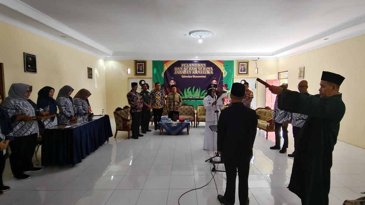 Pelantikan dan Serah Terima Jabatan Kamituwa Kalurahan Bimomartani