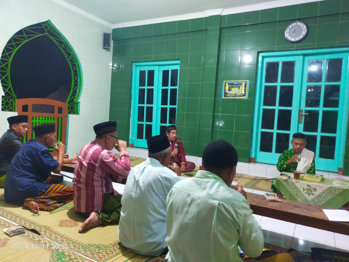 Rapat Takmir masjid Sorasan