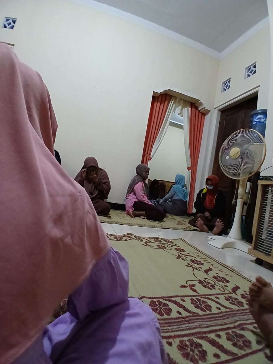 Yasinan rutin malam jum'at dusun Kalibulus