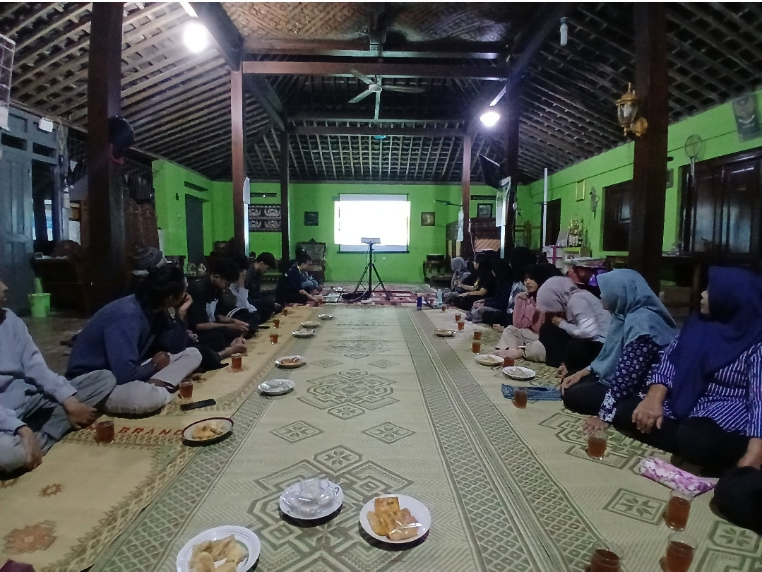 Warga dusun Kalibulus mengikuti Proker dari KKN UGM