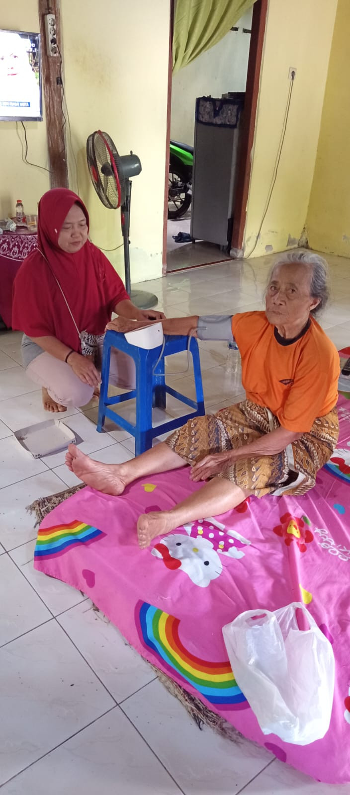 Kunjungn lansia kader cokrogaten