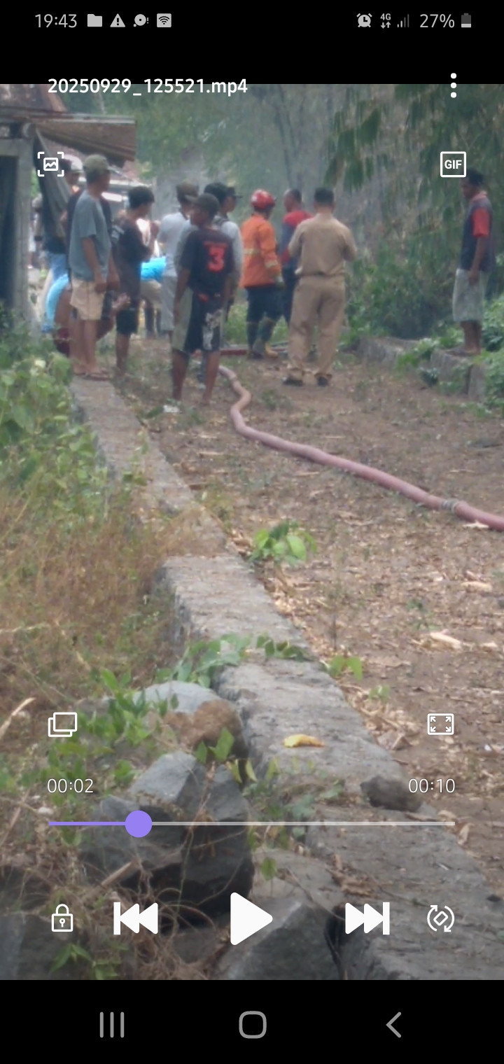 Pemadaman lahan kbakaran lahan cokrogaten