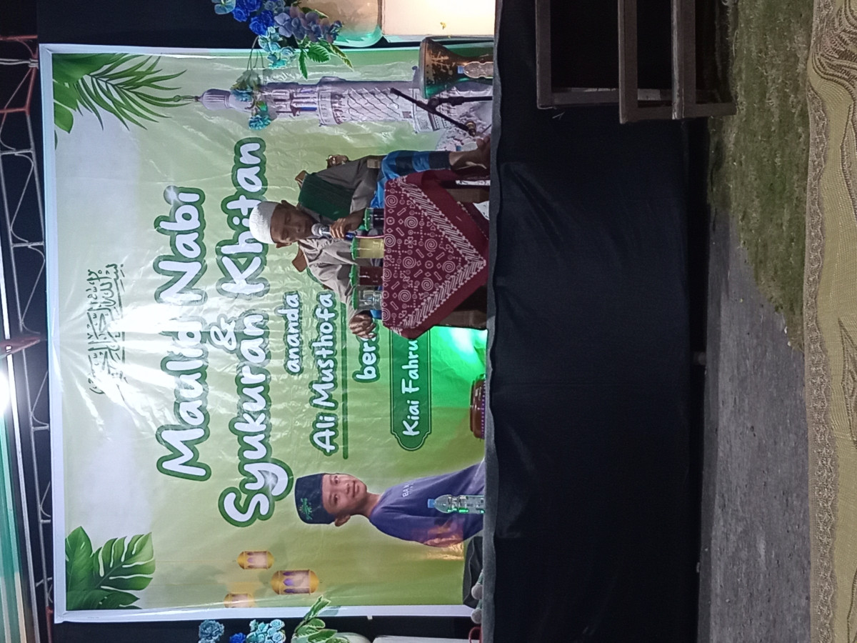 Peringatan maulid nabi muhammad saw di tegal.jaten balong