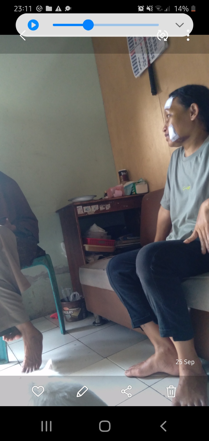 Silaturahmi warga yg sakit cokrogaten