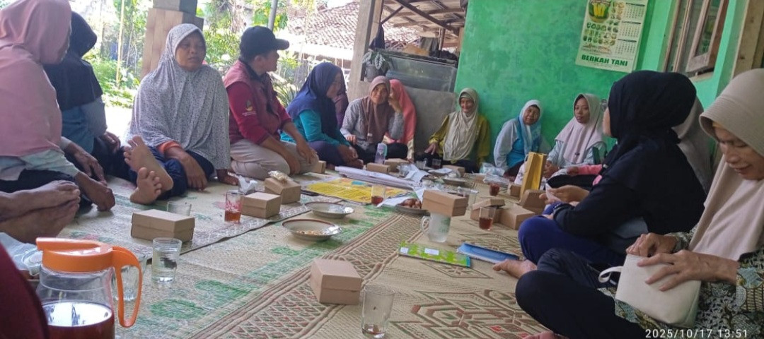 Pertemuan anggota PKH Padukuhan Kalibulus