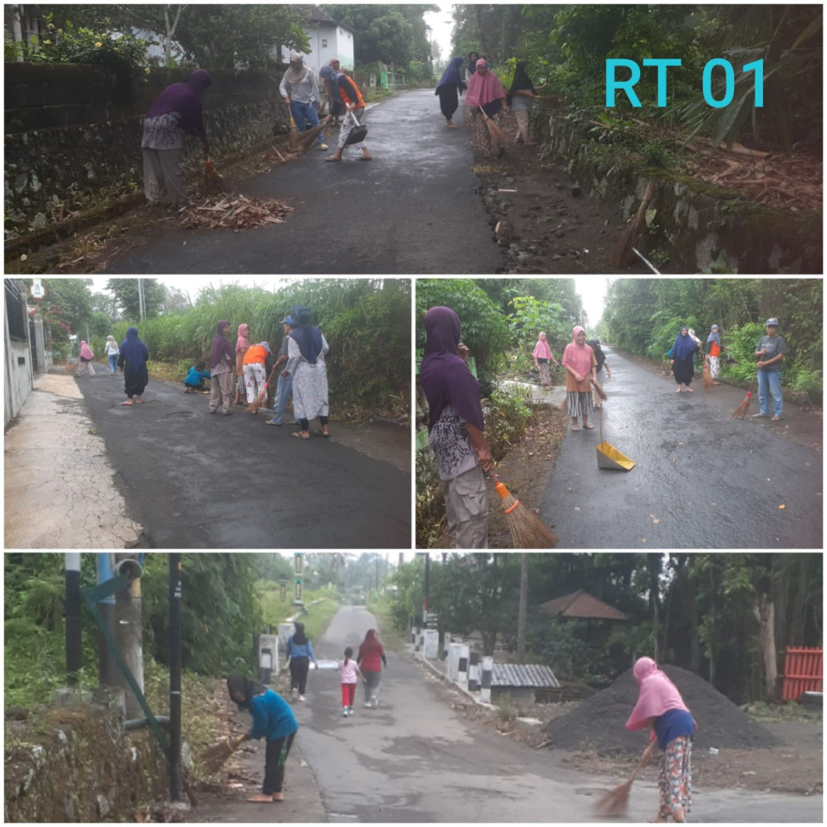 Gotong royong tegal balong